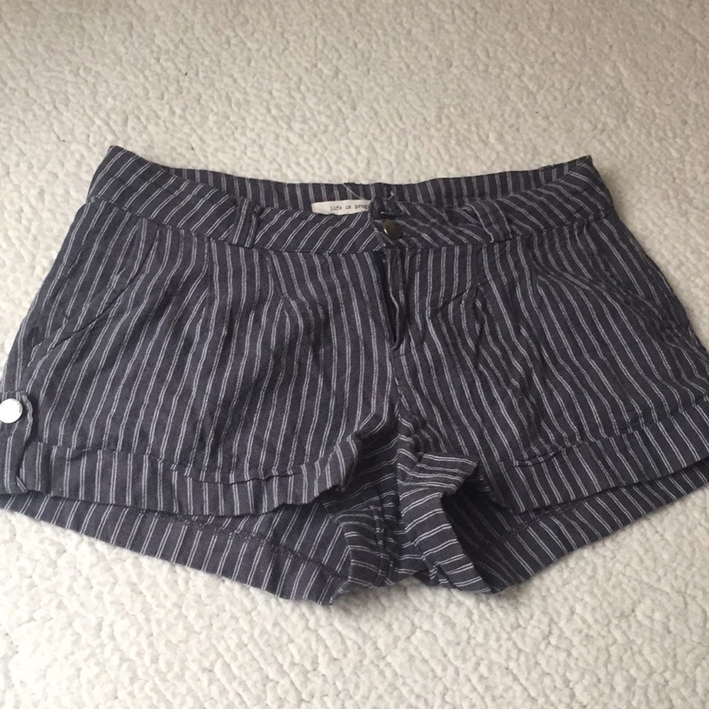 💕 Life In Progress Pinstripe Shorts